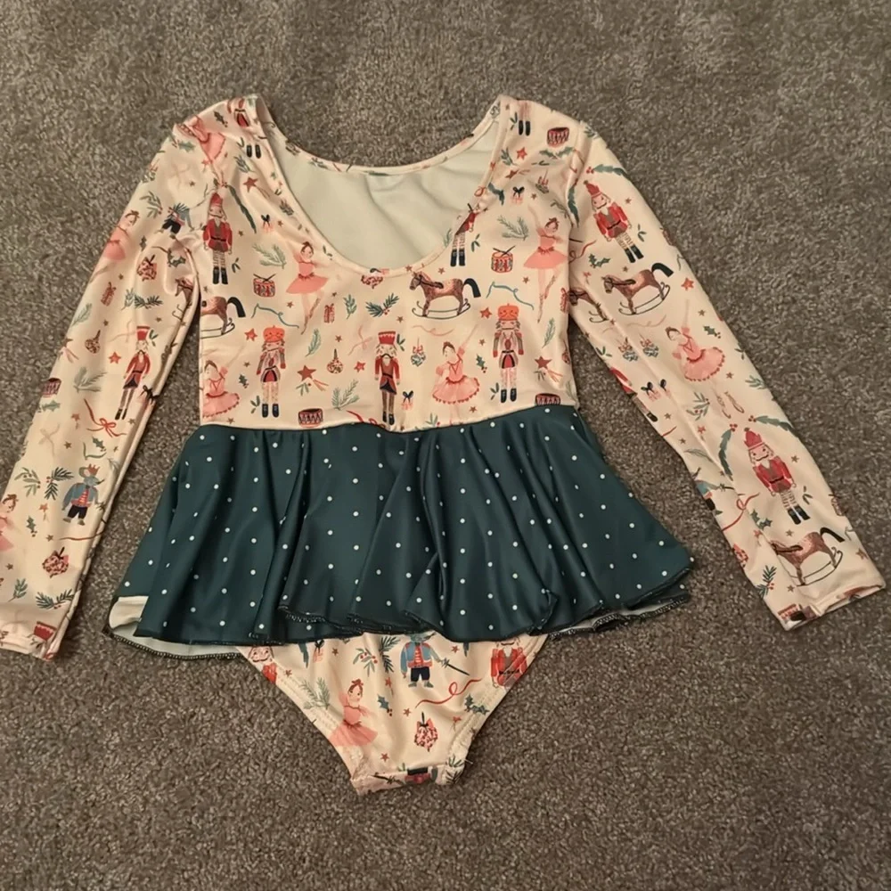 Sweet Honey Nutcracker Ballet Skirted Leotard